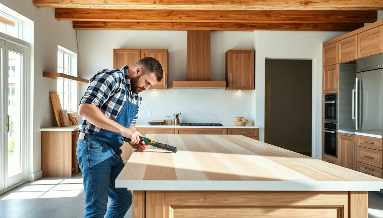 Custom Kitchen Islands